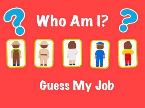 jobs guessing game.